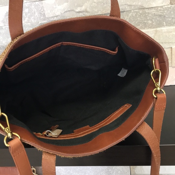 🎁MADEWELL The Medium Transport Tote: Printed Calf - Picture 6 of 12